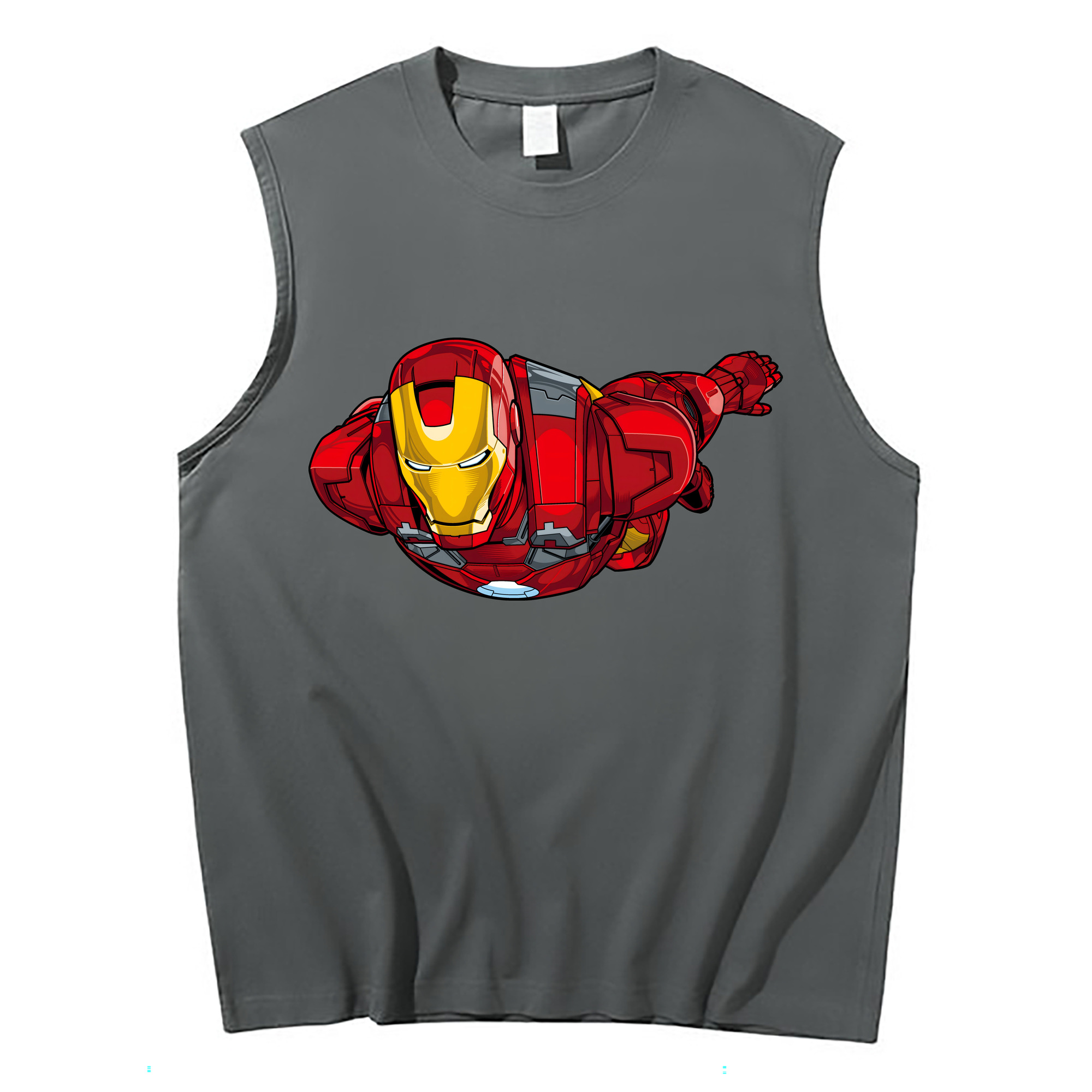 （画像用） アベンジャーズ The Avengers コットン100％タンクトップ（フロントプリント）